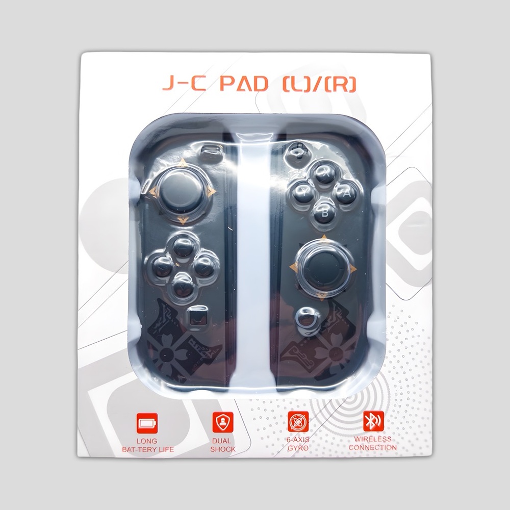 Brand New J-C PAD Joy-Con Controller Nintendo Switch City Hunter Themed Black